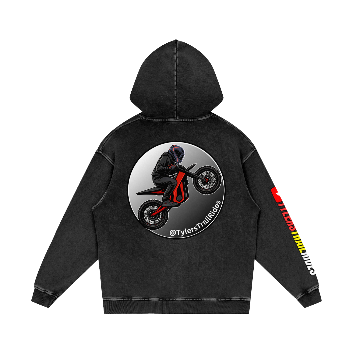 E-Motovated Vintage Cotton Hoodie
